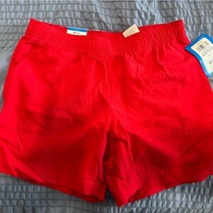Columbia Women's Bright Red Active Shorts